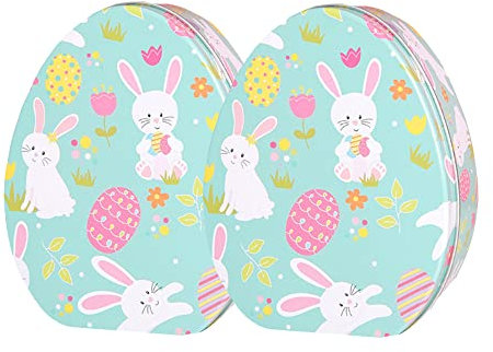 DOTBUY-SHOP Keksdose Gebäckdose Leere Blechdosen mit Deckel Vorratsdose Metallbox Geschenkdose Schmuckdose Plätzchendose Süßigkeiten Behälter Dekorative (2er Set,Rosa)