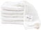 FENSILO Mulltücher Baby – Spucktücher Baby - 6 Schichten Saugstark Mullwindeln 6er Pack 35x50 cm – Stoffwindeln - schadstoffgeprüft - Spucktücher für Jungen und Mädchen – weiß
