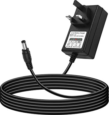Replacement Shark IZ251UKT Charger Power Cable Compatible with Shark Cordless Stick Vacuum Cleaner IZ252UK / IZ252UKT / IZ251UK / IZ251UKT / IZ103UKGB DC Adapter Cord Power Supply