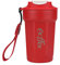 Tazza Termica da Caffè 480ml, Thermo Coffee Mug-to-Go in Acciaio Inossidabile 316 Senza BPA, Borraccia Caffe Ermetica Portatile per Caldo e Freddo, Coffee Cup da Viaggio - Rosso