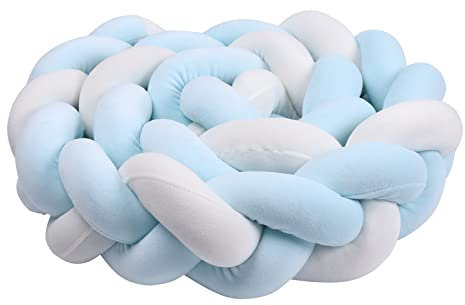 IIQI® Letto a ​Treccia Cuscino, Cuscino Intrecciato (A24,150cm)