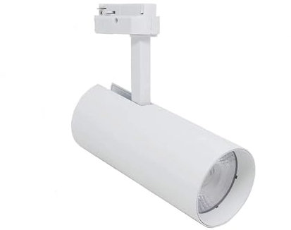 ONSSI® Faretto LED 35 W per binario monofase a 2 fili COB LED, bianco neutro (CCT cambiamento in bianco-neutro-caldo) faretti LED da soffitto per commerciale