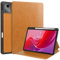 YRH for Lenovo M11 Tablet Case with Pen Holder, Slim Light Stand with Auto Sleep/Wake Card Slot Pocket Cover for Lenovo Tab M11 11 inch Case TB330FU, Brown