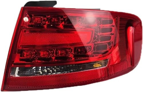 Auto Rückleuchten Für Au-di A4 B8 2008-2012 8K5945093B 8K5945094B,Multifunktion Rücklicht Kontrollleucht Stoßfester Rücklichtern Ersatz Zubehör,Outer Right