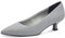 MARCO TOZZI Damen Pumps Spitz Elegant, Silber (Silver), 39 EU