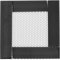 sourcing map 5PCS PC Dust Filter, 50mmx50mm PVC Computer Case Cooler Dustproof Mesh Cover Fan Grills for Computer Chassis Speaker, White