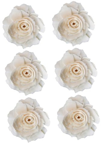 MUSISALY 6stücke Blumenform Diffusoren Natürliche Duftdiffusoren Handgefertigt Aus Umweltfreundlichem Material Feuerfreie Duftstäbchen Für Wohndekor