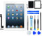 NB+ Touchscreen Digitizer für iPad 4 Display 9,7 Zoll, iPad 2012(A1458 A1459 A1460) Generation, mit Home Button, mit Werkzeug Set, mit Vorab klebender(Weiß)