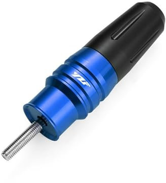 Motorrad-Sturzschutz Für Yamaha YZF R1 YZF R3 YZF R6 Auspuff Sturzpads Sturzpads Fallschutz YZF-R1 YZF-R3 YZF-R6 R125 YZF R25 R1M R1S R6S(Blue)