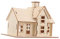 PHENOFICE 3D Puzzle Holzhaus Modell Set DIY Miniatur Bausatz Für Kreatives Holzmodell Zum Basteln Ideal Als Für Puzzle Liebhaber Holzhaus Im ändlichen Stil