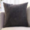 ZDSDZSD Kissenbezug Kordsamt 2er Set, Gestreift Kissenbezug Verzieren Kissen, Kordsamt Wildleder, 80 x 80 cm (2', Dark Gray, Wohnzimmer, Schlafzimmer, Büro, Autoinnendekoration, verschiedene Anlässe
