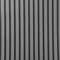 JUNHAO-SHOP 53 x 950cm 3D Effect Wood Slats Wallpaper, Non-Woven Fabric Wood Grain Panel Wallpaper, Rustic Wall Panelling Wallpaper for Living Room Bedroom (Dark Grey)