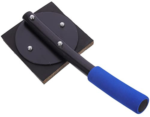 Homoyoyo Heavy-Duty Flooring Installation Tapping Block Weighted Rubber Surface, Non-Slip Laminate and Vinyl Flooring Tool for Floor Gap Fixing