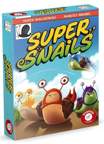 Piatnik 675492 - Super Snails - Superschnell im Schneckentempo