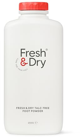 Fresh & Dry Talc Free Foot and Shoe Powder 250g