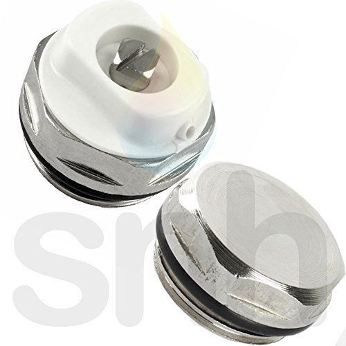 1/2 Inch Air Vent Radiator Bleed Plug Valve Directional with Blanking Plug