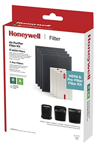 Honeywell Replacement Filter, Carbon Fiber, Black, 3.9 x 13.4 x 17.1