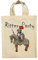 clothinx Lustige Kindergeburtstag Tasche Mitgebsel Beutel im Set mit Geburtstag Motto Ritter 5er Pack