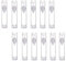 12PCS Kunststoff Klar Airless Pumpflaschen Kosmetische Probe Reise Verpackung Fläschchen Gläser Make-Up Vorratsbehälter für Emulsionscreme Lotion Duschgel Toilettenartikel Flüssigkeit(10ml/0.34oz)
