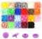 TOAOB Nähfrei T5 Druckknöpfe 432 Set in 24 Farben mit Aufbewahrungsbox Kurzwaren Nähen Basteln Buttons für DIY Zubehör Nähen Kleidung Handwerk Scrapbook