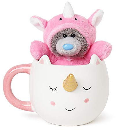 Me To You AGZ01096 Unicorn Tatty Teddy & Mug Gift Set, 2 Count (Pack of 1), 330ml