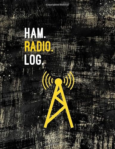Ham Radio Log: Amateur Station Operator Logbook Contact Operators Notebook Track & Frequency Test Radiowave Book