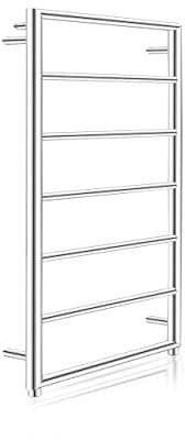 Luxury Designer Wall Mounted Heated Bathroom Towel Rail Radiators, Duel Fuel Towel Warmer 1200 x 500 mm Chrome