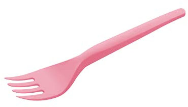 b10 Forchetta plastica (10 Pezzi) Rosa