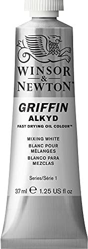 Winsor & Newton Griffin Alkyd Huile Tube 37ml 415 Blanc pour Mélanges ROW
