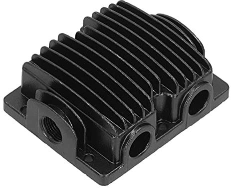 LANTRO JS - Compressor Head 1100W Aluminum Replaceable Practical Pneumatic Air Compressor Cover