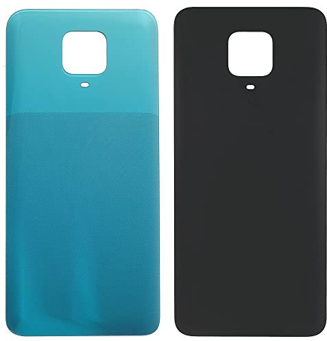 (Kit) Copri Batteria + biadesivo compatibile per Xiaomi Redmi Note 9 Pro M2003J6B2G Ricambio Vetro Posteriore Back Cover Retro Scocca + adesivo (Green)