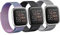 Armband für Fitbit Versa 2/Versa/Versa Lite Damen/Herren, magnetisches Armband für Fitbit Versa 3/Sense Smartwatch-Armbänder, 3 Stück, Milanaise-Ersatzarmband aus Edelstahl, Metallnetz, Ersatzarmband