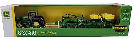 John Deere 1/64 8RX 410 w/1775NT 24 rangées Planteur Jouet - LP82766