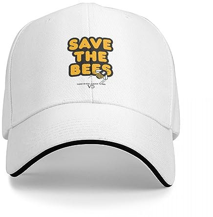 BEABAG Basecap Sebastian Saves The Bees Cap Baseball Cap Icon Hut Mädchen Herren
