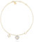 Philipp Plein Damen Armband Armkette Edelstahl Gold PLEIN ROCKED HEART PJZEA06BU