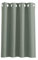 PONY DANCE Rideau de Fenêtre - Rideaux Court Opaque Occultant à Oeillets Panneau Isolation Thermique et Lumiere pour Cuisine Maison, Largeur 132 x Hauteur 90 cm, 1 PC, Sauge Vert
