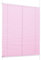 K-Home Klemmfix-Plissee Florida Rosa 65 x 210 cm (B x L) einzigartiges Design mit bezauberndem Lichteffekt