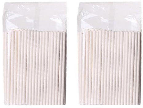 200 80mm White Paper Lollipop Sticks Solid Stick Lollipop Rod Cake Pop Sticks Cake Topper Sticks Lolly Stick Paper Rods Cake Topper Sticksfor Crafts Cake Pops Lollipops Candy Chocolates Cookies