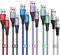 USB C Charger Cable, (6Pack 1M+1M+1M+2M+2M+3M)USB to USB C Cable Type C Charger Fast Charging for iphone 15 Pro Max, Samusng Galaxy S20 S21 S22 S23 S24 Ultra, Note 20 10, Google Pixel, HTC, Moto