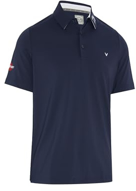 Callaway Apparel Herren Emea Ss Odyssey Bloc Polohemd, Peacoat, L