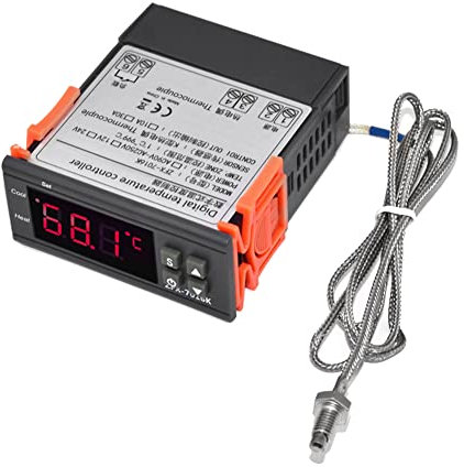 CosyCaya ZFX-7016K Controlador Inteligente de Alta Temperatura Regulador de Termostato Digital Interruptor de Control de Horno de 999 Grados