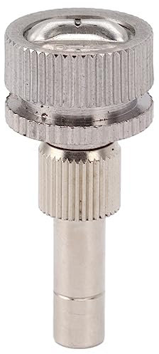 Ugello Nebulizzatore in Ottone, Ugello Nebulizzatore a Forma di Ventaglio da 6 Mm Ugello Nebulizzatore a Bassa Pressione per il Raffreddamento del Giardino Esterno