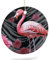 Weihnachtsschmuck, runde Keramik-Anhänger, personalisierbar, Weihnachtsbaumschmuck, Freundschaftsschmuck, Flamingo-Druck, Weihnachtsschmuck, Wertschätzungsgeschenke