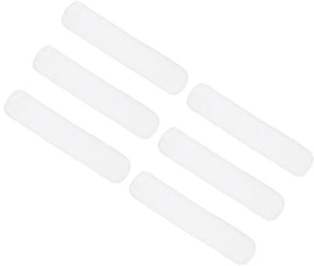 TOYANDONA 6stücke Baumwoll Nabelgurt Für Neugeborene Junge Mädchen Nabelschnurband Weiß Atmungsaktiv Hautfreundlich Schützt Die Nabelschnurwunde Fördert Schnelle Heilung Knöchelfrei