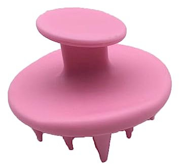 Beaupretty Kopfmassagebürste Shampoo Haarwaschbürste Silikon Weich Rosa Kopfhaut Durchblutungsfördernd Anti Schuppen Für Tägliche Dusche Und Haartypen