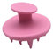 Beaupretty 1Stk Kopfbürste scalp massage brush massagebürste für die kopfhaut shampoobürste Haarpflegebürste kopfhautmassage bürste sculp massagebürste Badebürste Haarbürste Rosa