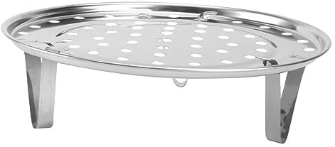 Cabilock Soporte Inoxidable Para Rejilla De Vapor Para Cocinar Al Vapor Compatible Mayoría De Ollas