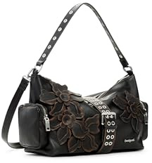 Desigual Schultertasche Umhängetasche Curio Choco Hand Bag Chocolate dunkelbraun