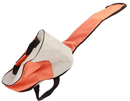 Bolsa de Almacenamiento Protector portátil de la Motosierra Que Lleva Bolsa para motosierra, bolsa de transporte, impermeable, bolsa de almacenamiento, trabajo de madera (naranja)