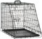 Pawhut Trapeze Collapsible Dog Pet Travel Box Cage Removable Tray 77 x 47 x 55cm